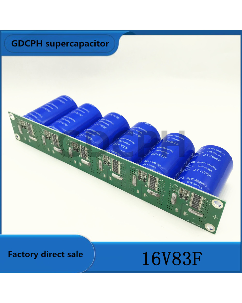 16V83f Ultracapacitor Rectifier Automotive Electronic Rectifier 2.7V 500F Starting Capacitor 16V 100F front-4