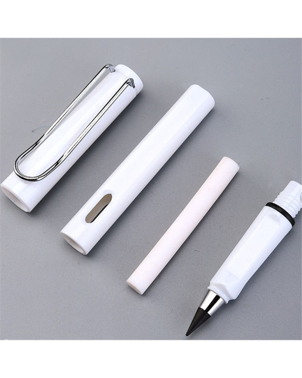No Ink Eternal Pen Cute Detachable New Pencil Hb Erasable Pencil Student Writing Pen Art Pen Kids Painting Pen Mechanic front-5