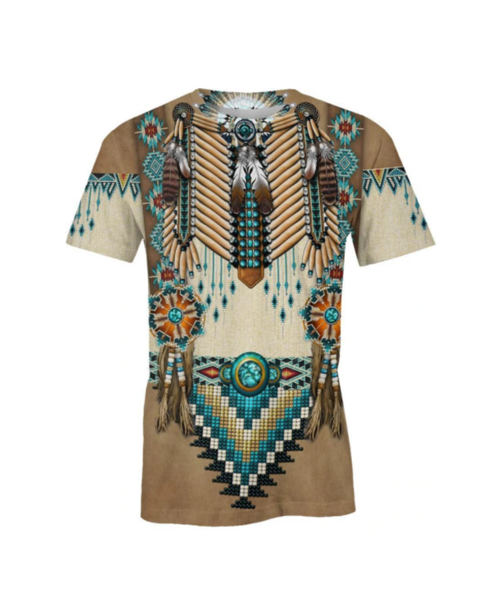 Black Native Indian 3D Hoodie Tee Men Women New Fashion Hooded Sweatshirt Long Sleeve Pullover VG06 front-4