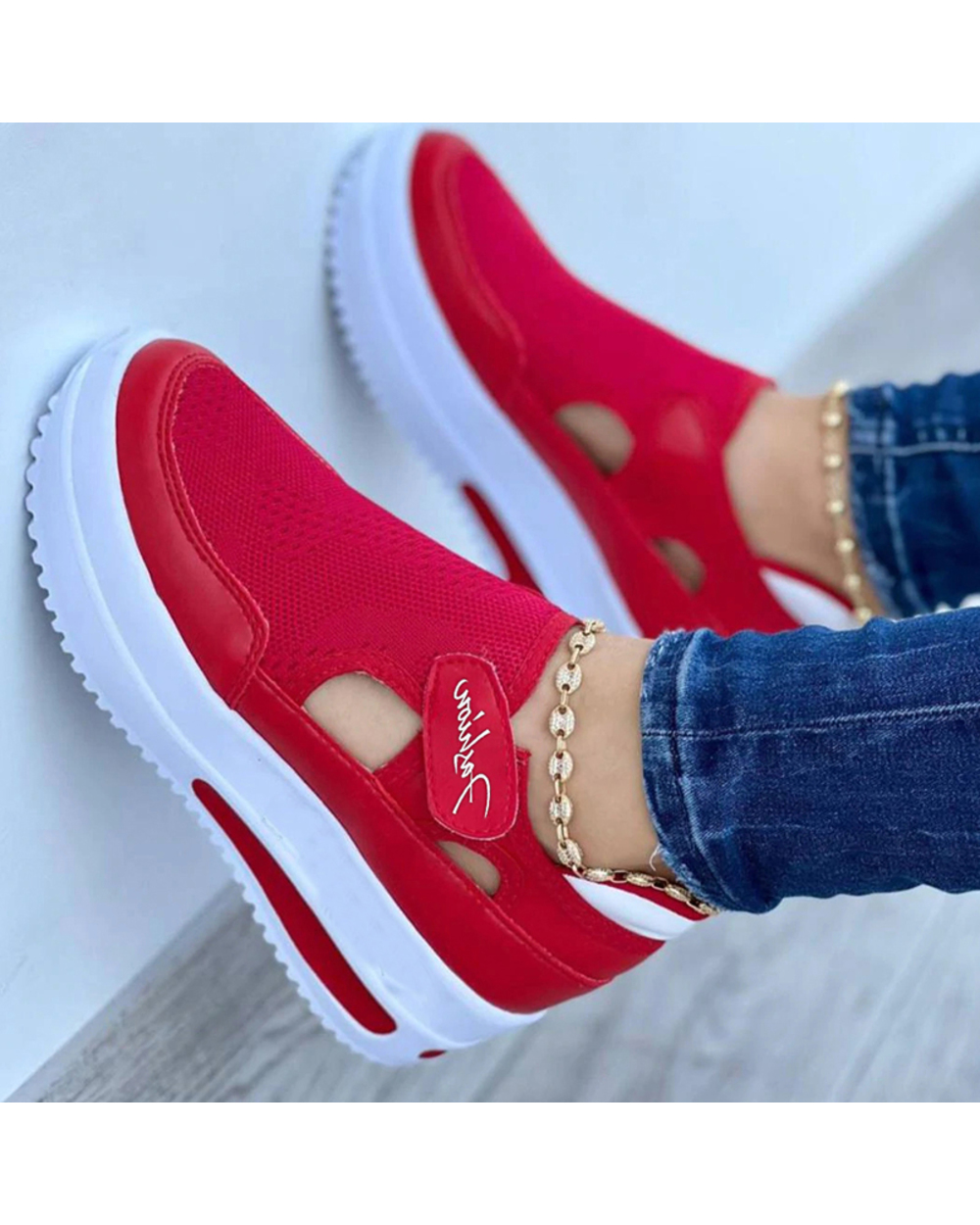 Sneakers Casual Women Shoes Platform Woman Shoes Canvas Female Shoes Fashion Ladies Shoes Sneaker front-5