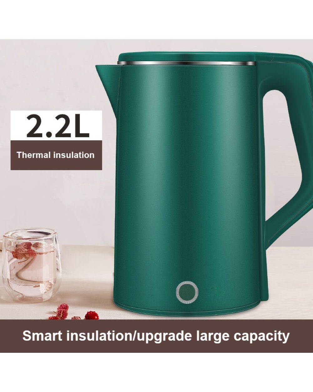 Smart Kettle Anti Drying Heat Insulation Electric Kettle Stainless Steel Kettle Automatic Power Off Electric Kettles Ho front-1