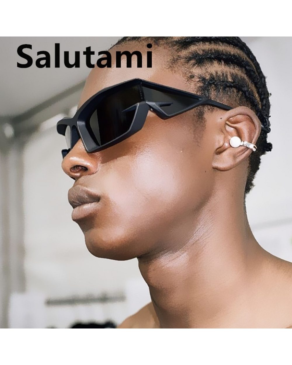 Unique Special-Shaped Y2k Sunglasses For Men New Fashion Brand Irregular Pilot Driving Sun Glasses Women Square Hip Hop front-1