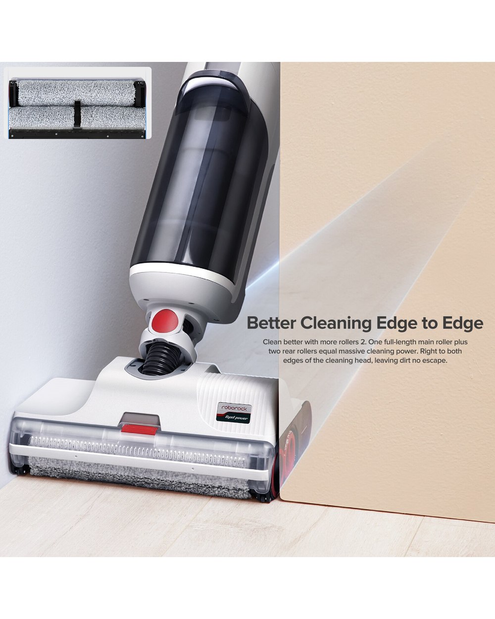 Roborock Dyad Wireless Wet and Dry Vacuum Cleaner Smart Home Appliances