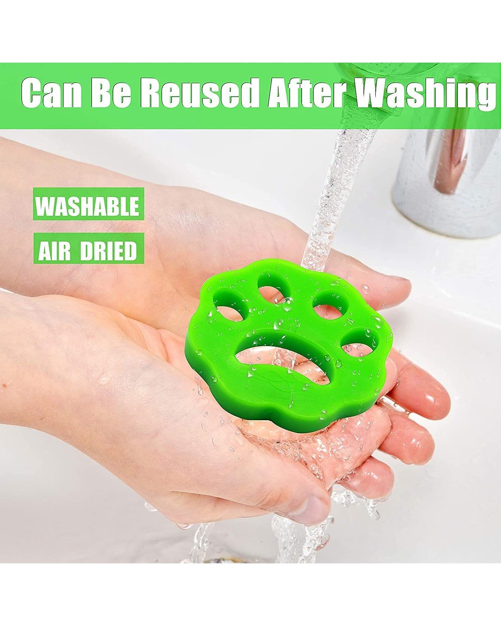 Pet Hair Remover Washing Machine Hair Remover Reusable Cat Dog front-3