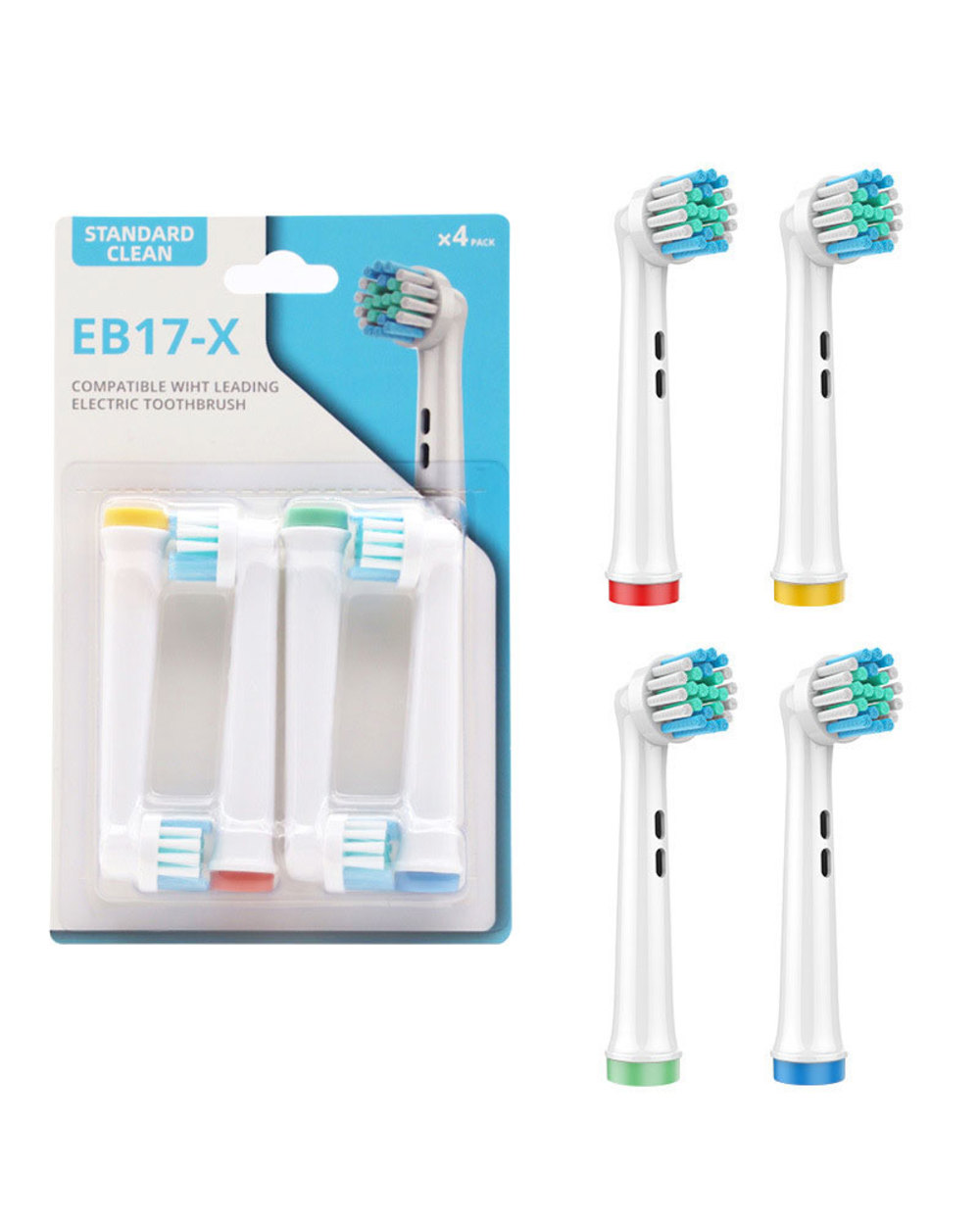Electric Toothbrush Replacement Brush Head Refill Whitening For Oral Oral Neutral B Electric Toothbrush Head Oral B Br front-0