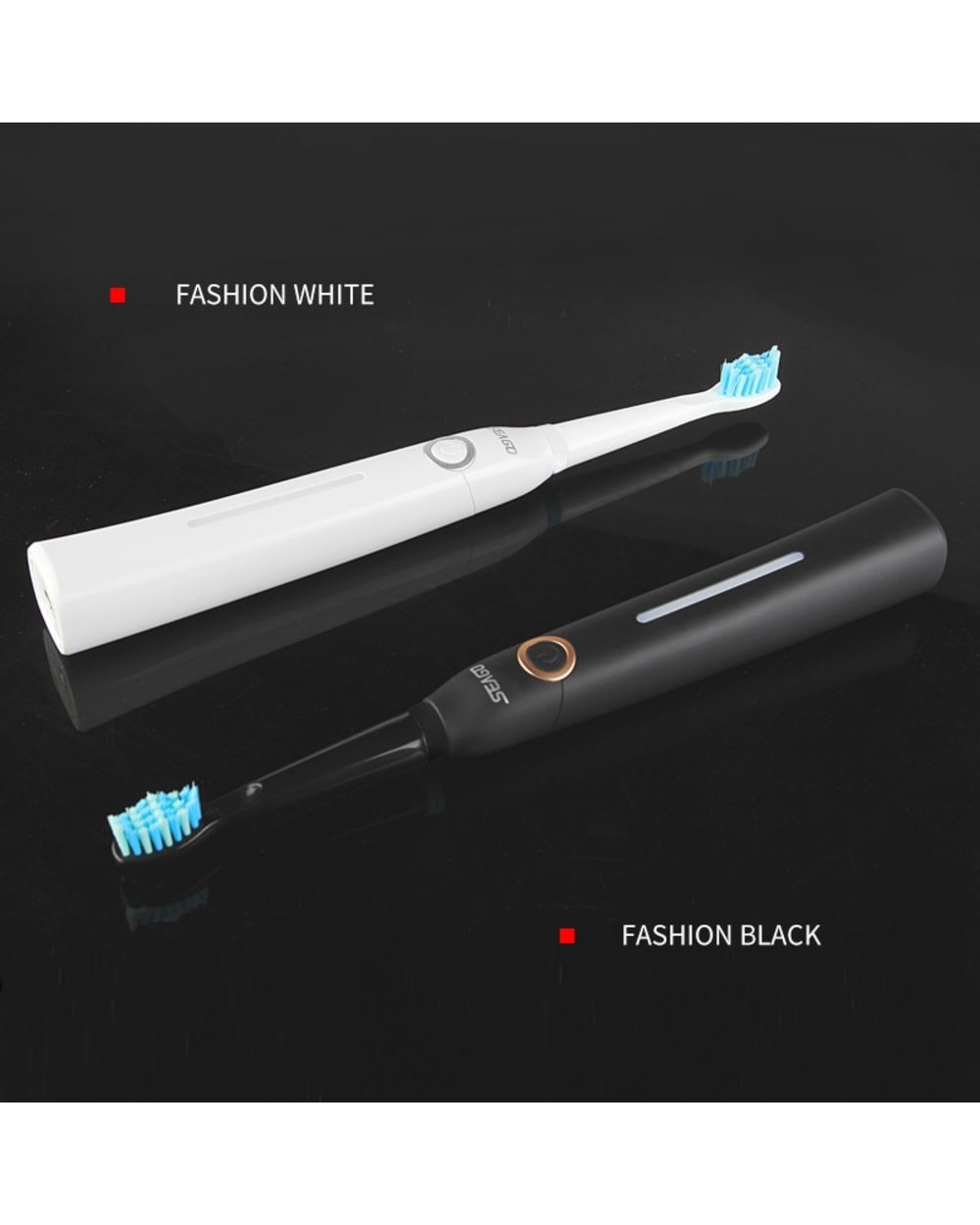 Seago Fast Rechargeable Sonic Toothbrush Electric Smart Automatic With Case Whitening Replacement Brush Head Adult Wate front-5