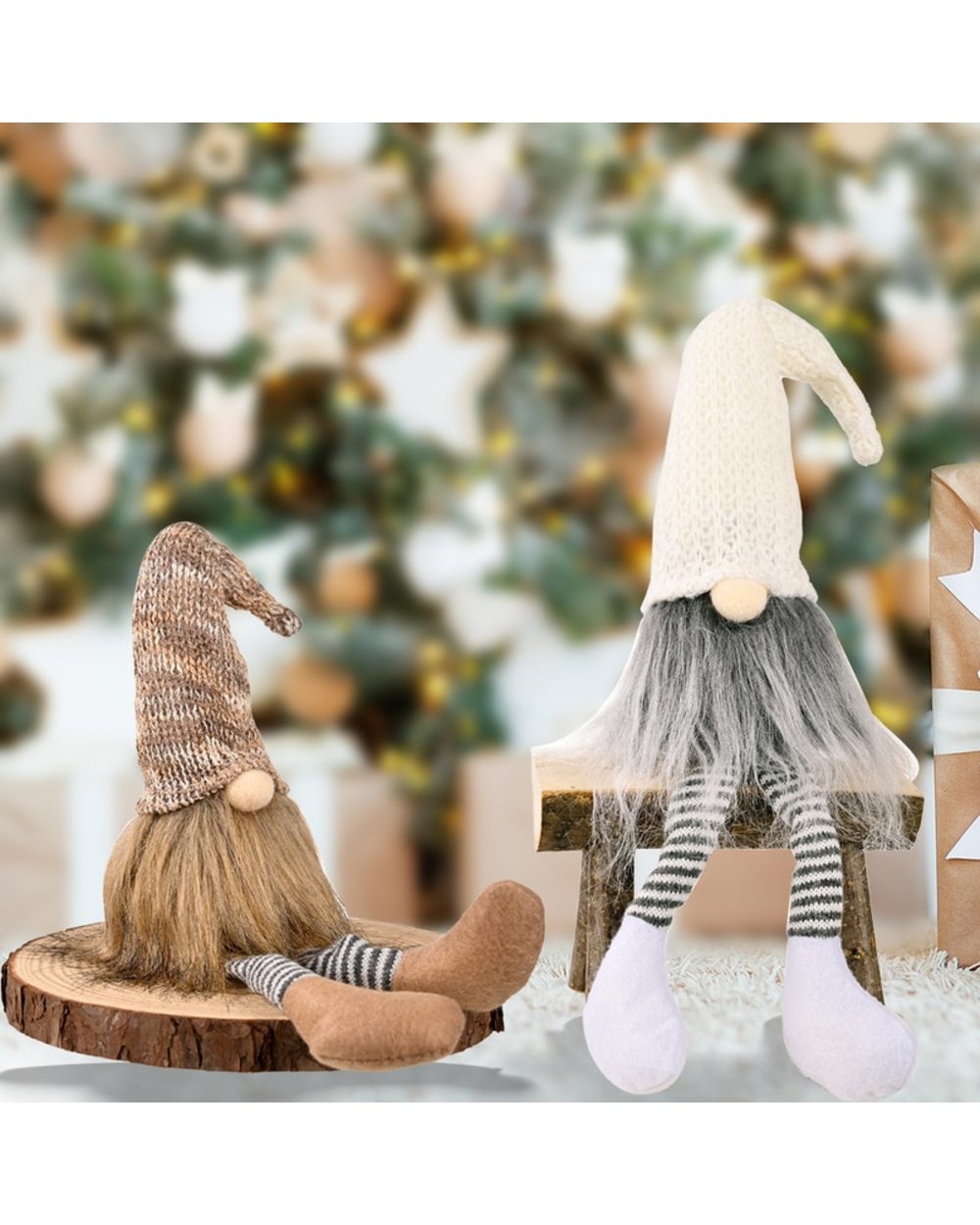 Christmas Faceless Gnome Santa Xmas Tree Hanging Ornament Doll Decoration Home Happy New Year 2022 Christmas Ornament front-0