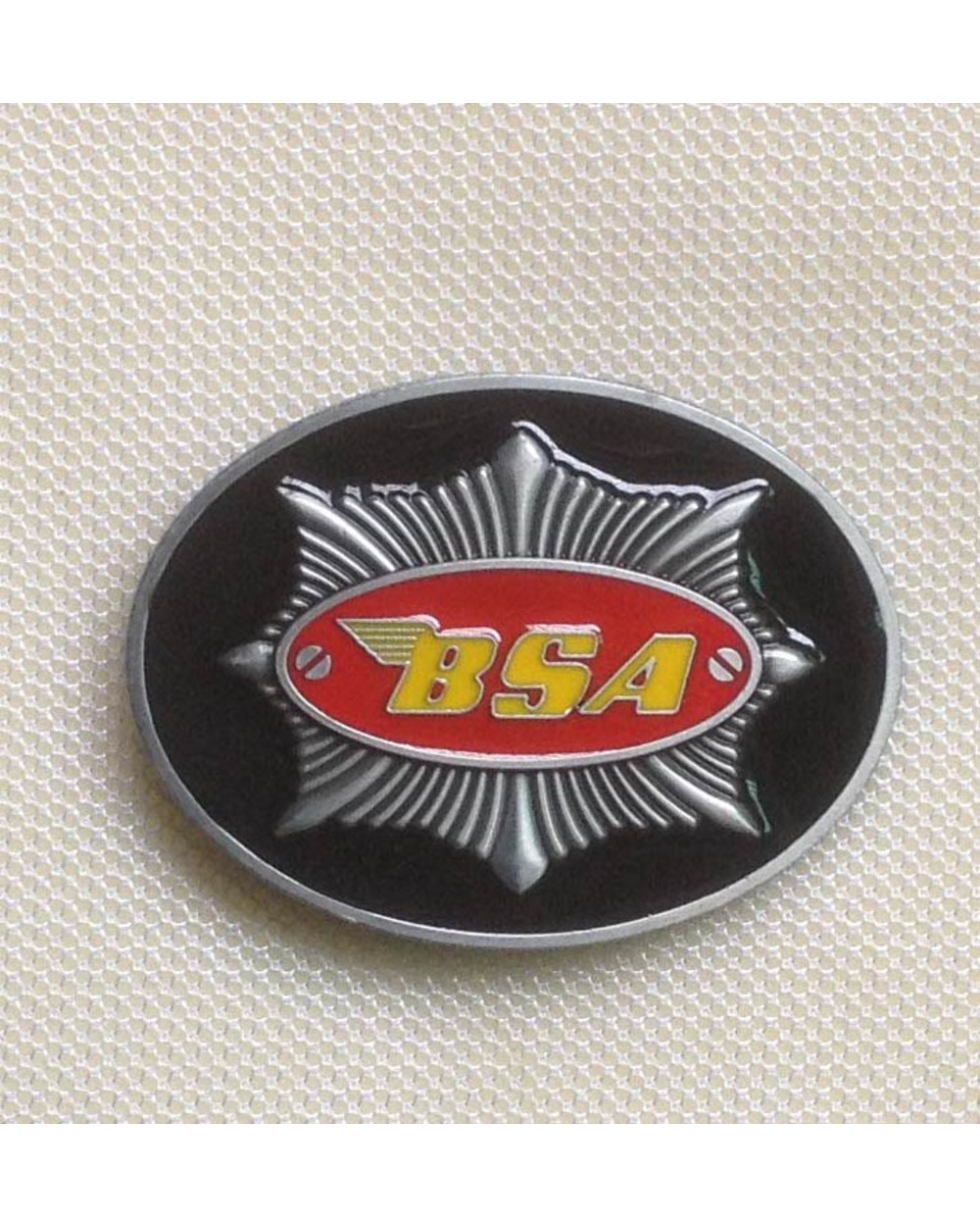 BSA Motorcycle Belt Buckle front-0