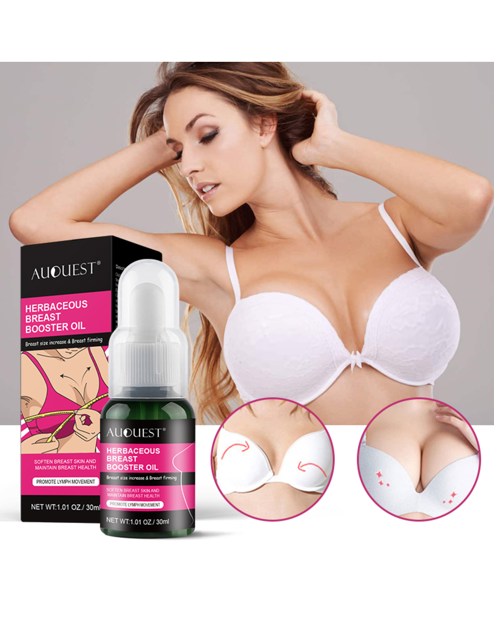 Breast Enhancement Body Oil front-2