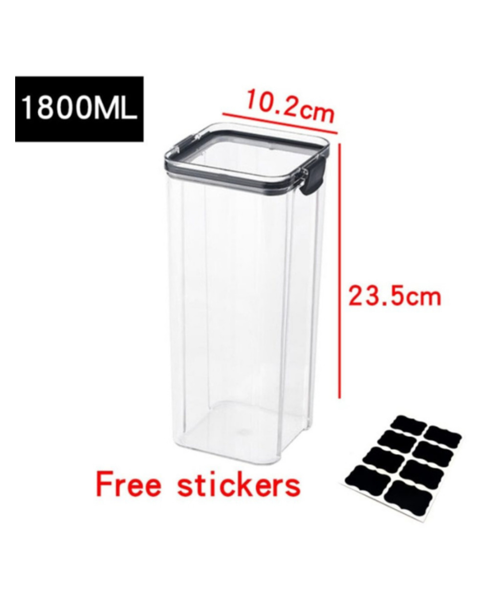 Food Storage Containers Organization Storage Box Jars front-0