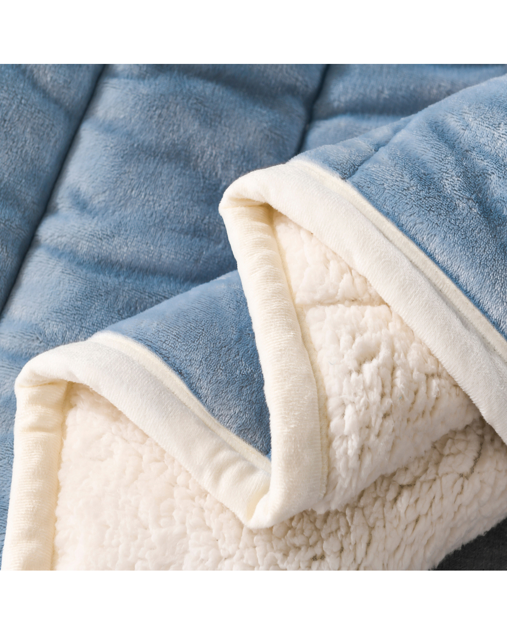 Mmermind fleece blankets and throws Adult Thick Warm winter Home Super Soft duvet luxury solid Blankets On twin Bedding front-1