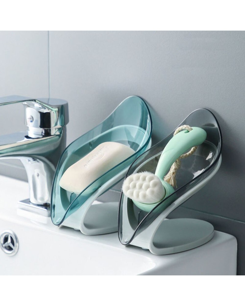 SOAP HOLDER LEAF SHAPE front-2