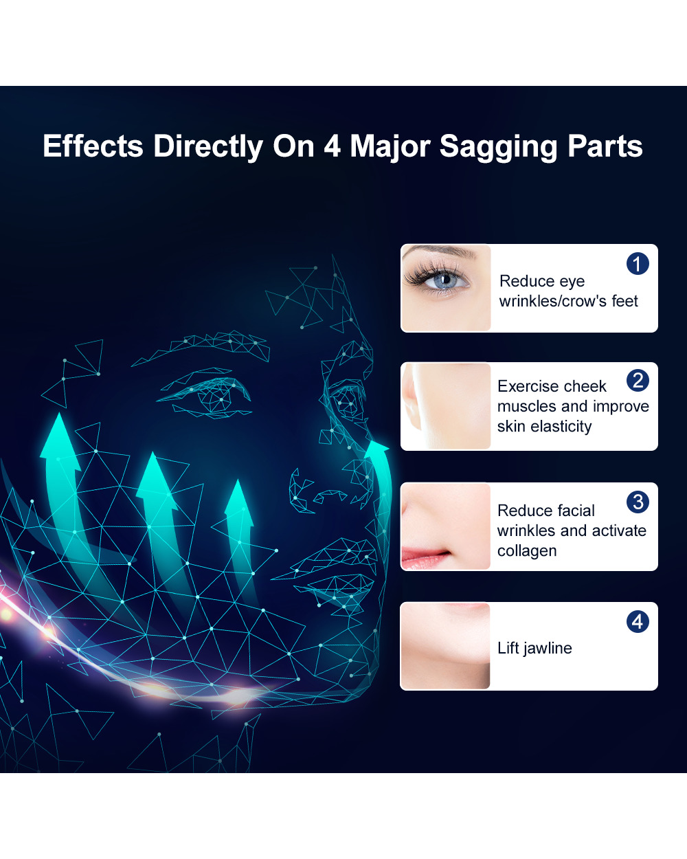 Original 6 In 1 RF Beauty Device EMS Face Lifting Facial Mesotherapy front-3