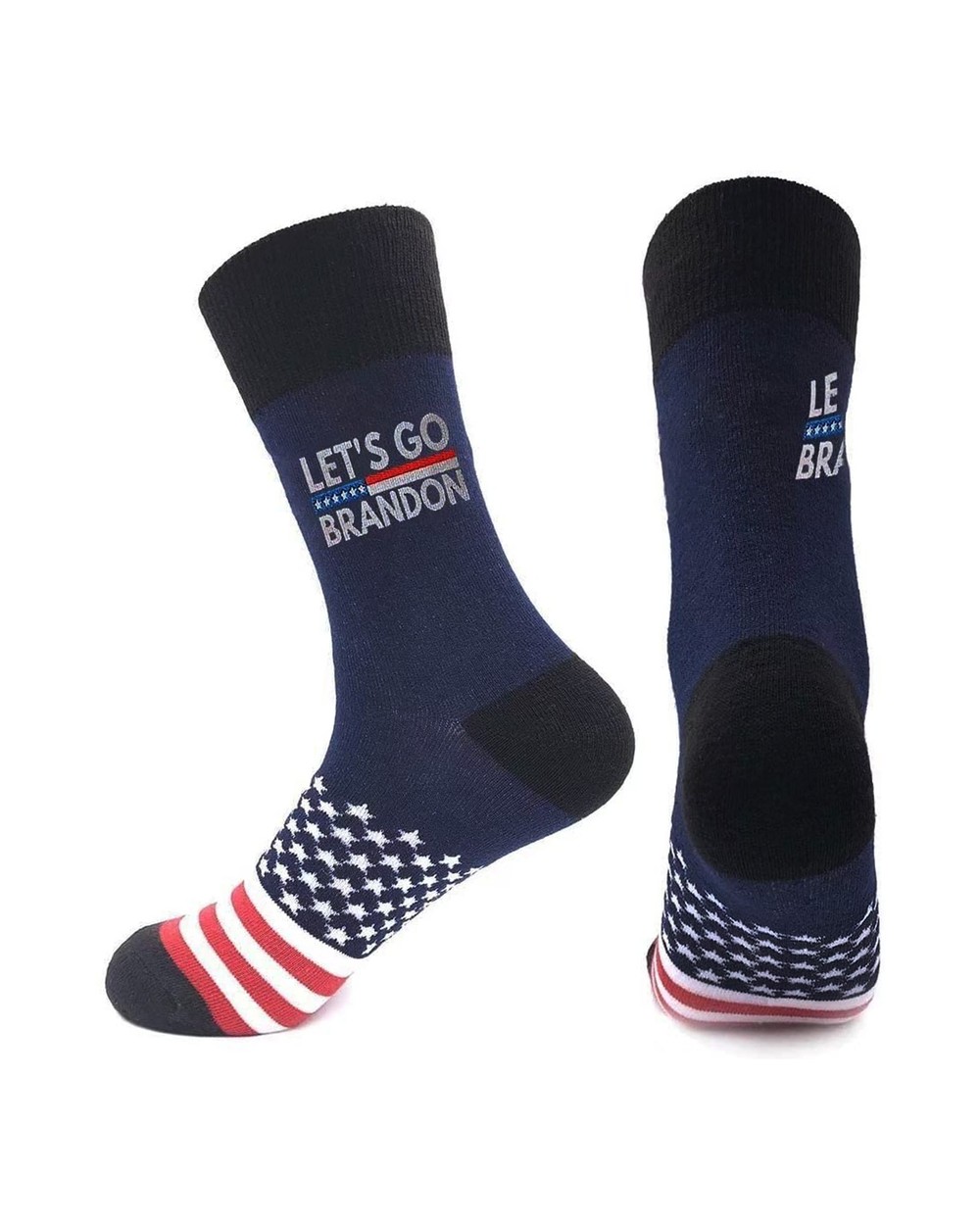 Let’S Go Brandon Socks Unisex FJB Merch front-2