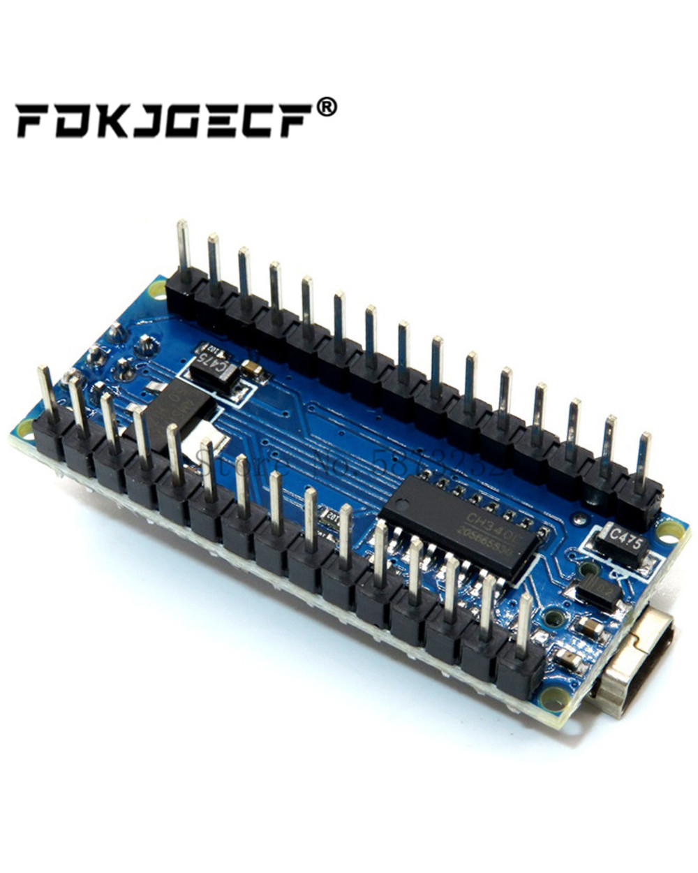 Nano V3.0 3.0 Controller Terminal Adapter Expansion Board Simple Extension Plate For Arduino Avr Atmega328p front-3