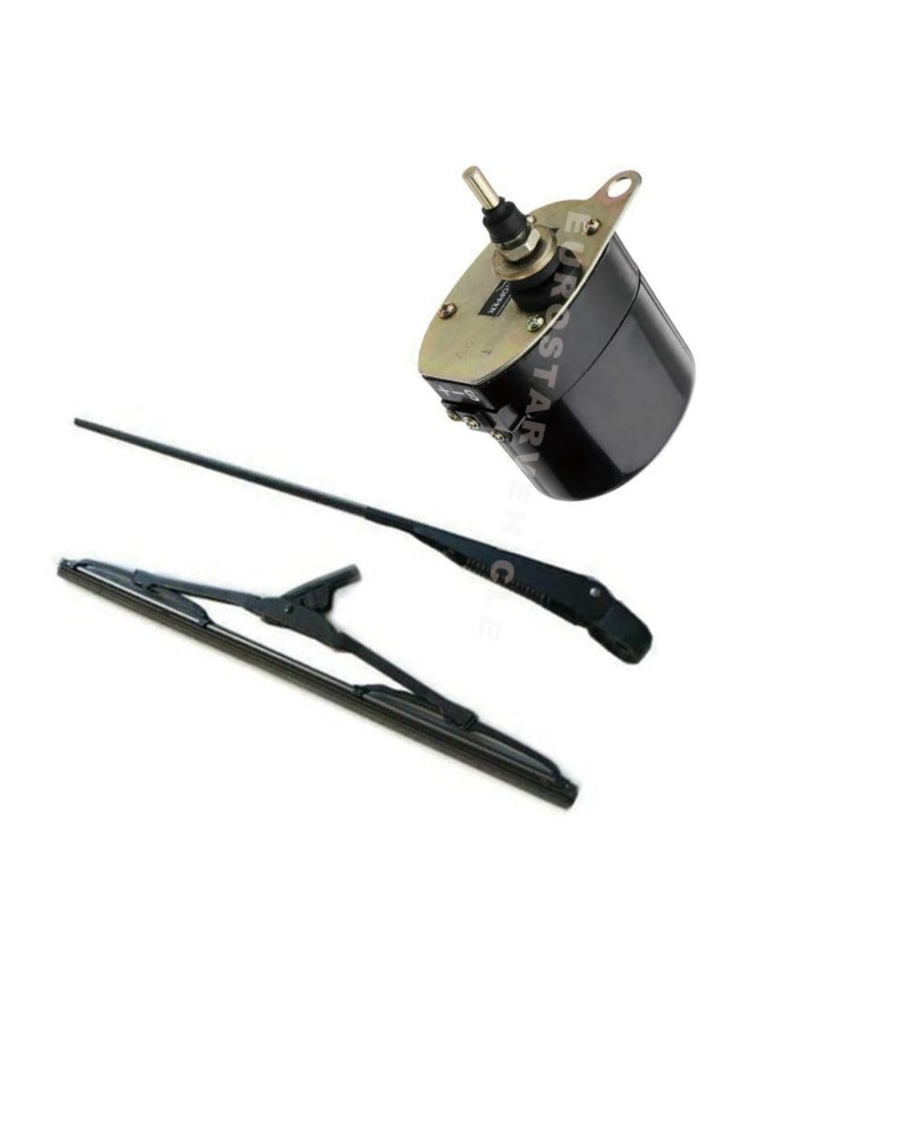12V Universal Windscreen Wiper Motor With Arm And Blade For FishingBoat Caravan 01287358