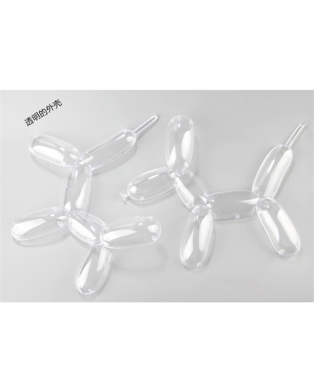 26parts 4d Big Balloon Dog Transparent Skeleton Model Veterinary Toy front-4