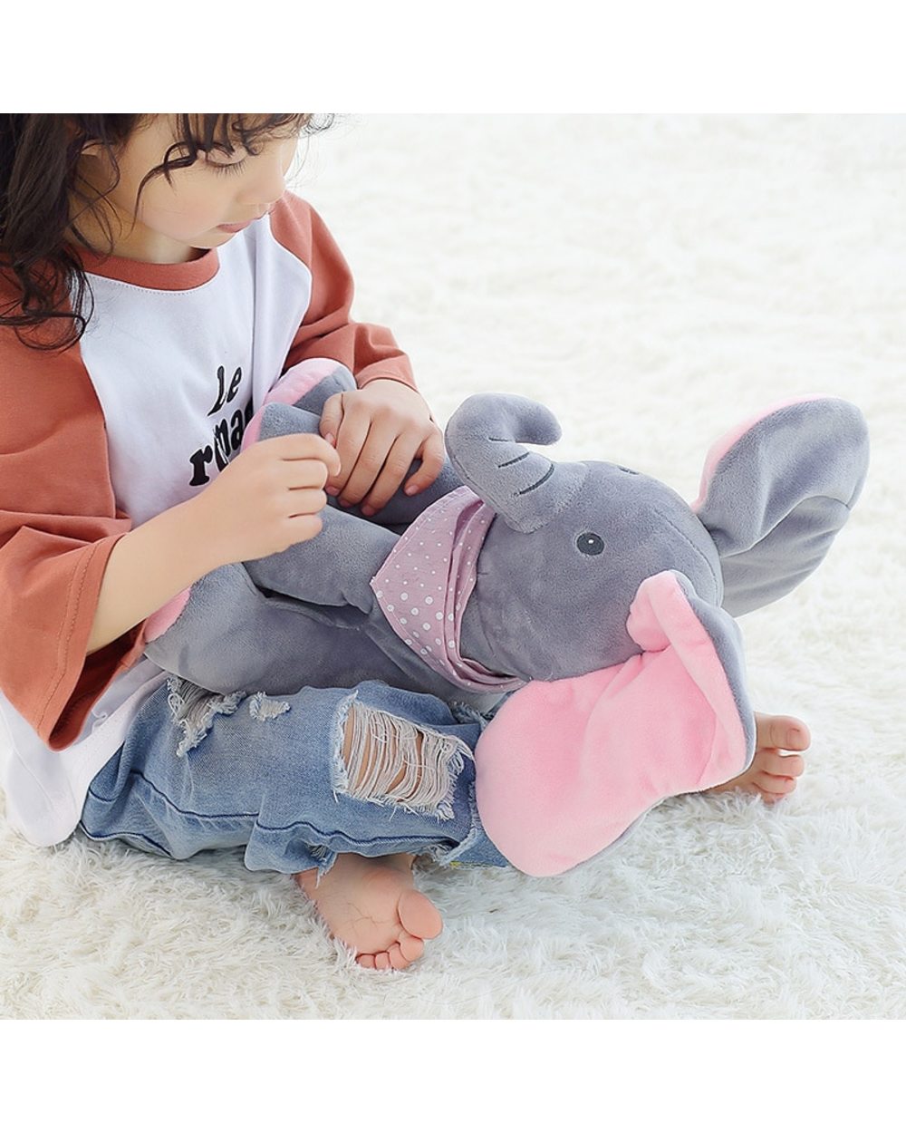 PEEK A BOO MUSICAL ELEPHANT front-4