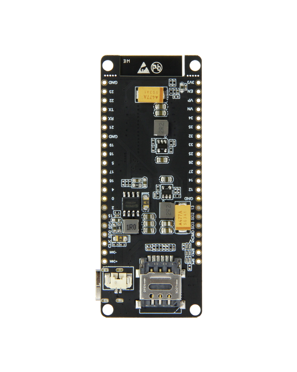 Ttgo T-Call V1.3 Esp32 Wireless Module Gprs Antenna Sim Card Sim800l Module For Arduino front-3