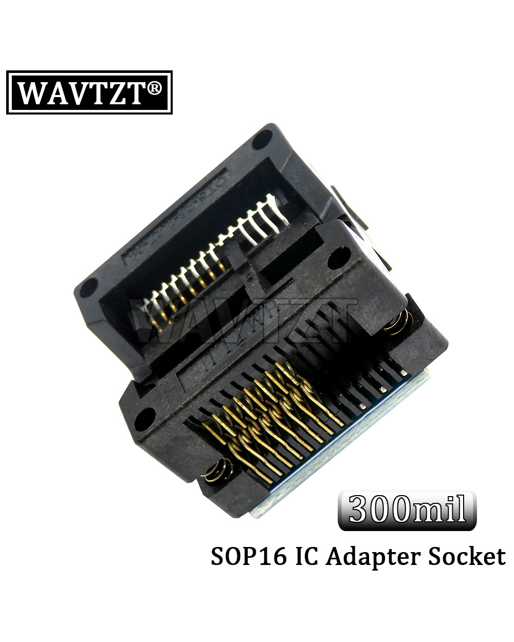 Sop16 To Dip8 Wide-Body Seat Wide 150Mil 200Mil 208Mil 300Mil Programmer Sop8 Adapter Socket For Ezp2010 Ezp2013 Ch341a front-5
