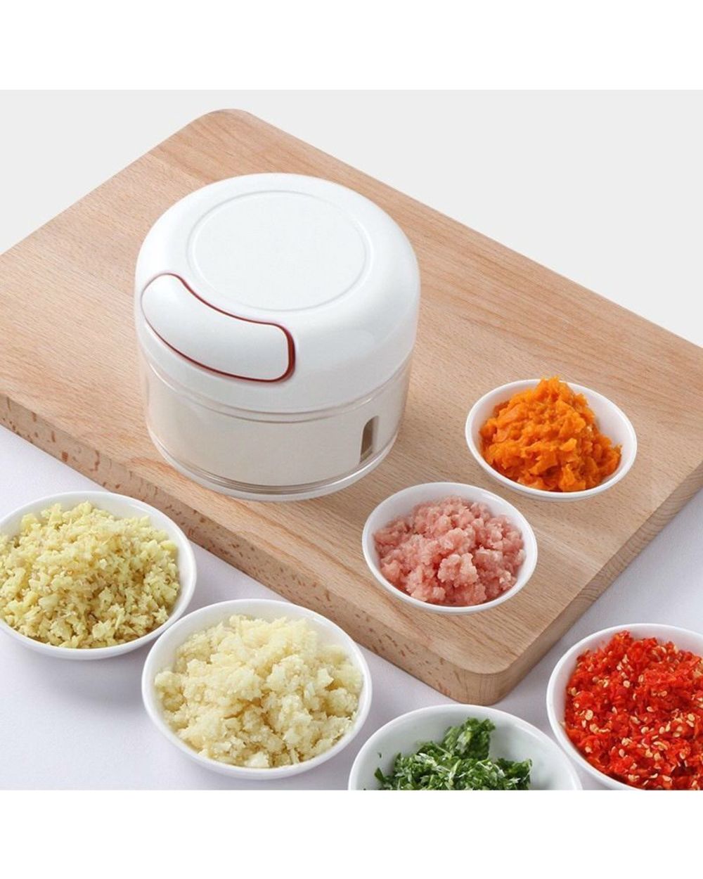 Mini Garlic Crusher Press Grater Peeler Grinder Tools Chopper front-2