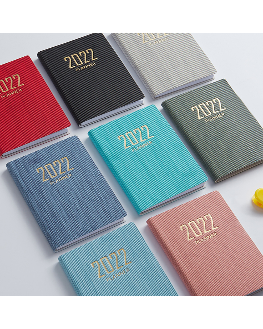 2022 A7 Mini Notebook 365 Days Portable Pocket Notepad Daily Weekly Agenda Planner Notebooks Stationery Office School S front-5