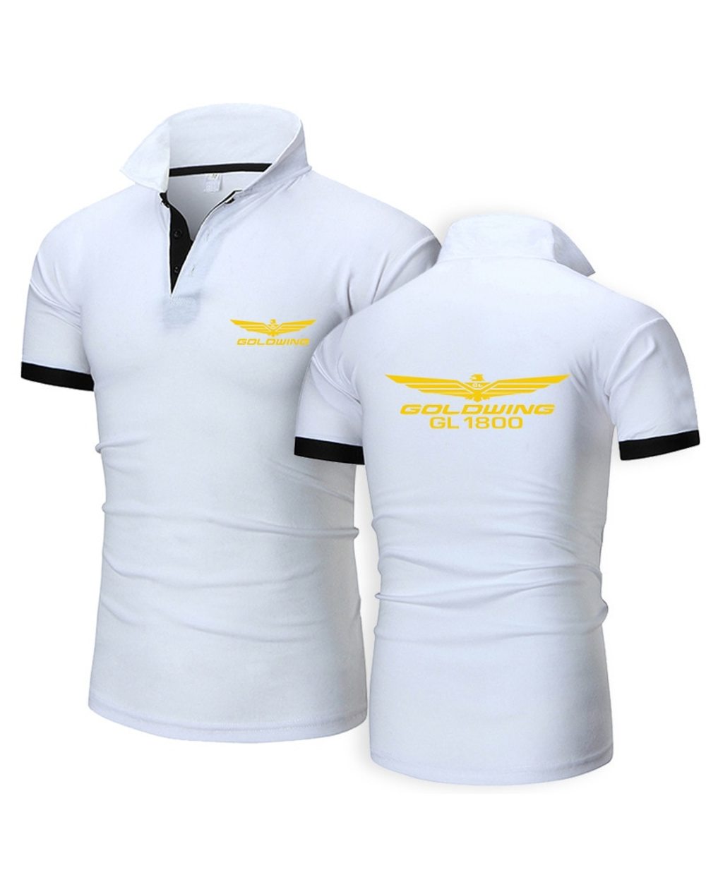 GOLDWING GL 1800 Summer Casual Polo front-2
