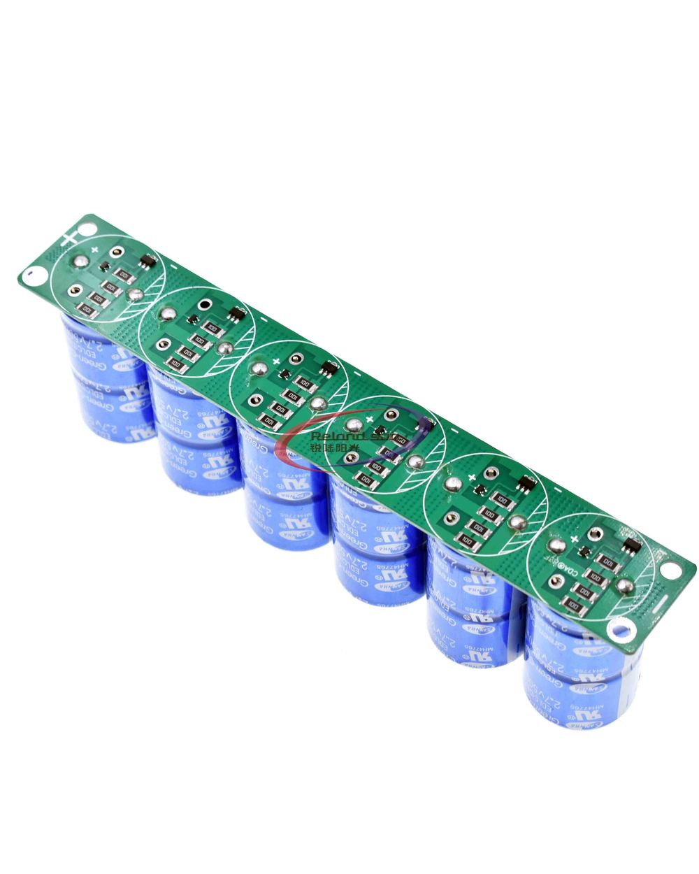 Farad Capacitor 2.7V 500F 6 Pcs/1 Set Super Capacitance With Protection Board Automotive Capacitors front-2