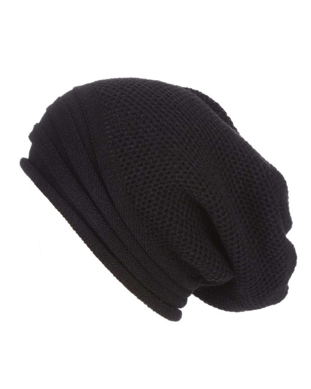 Winter Baggy Slouchy Beanie Hat Wool Knitted Warm Cap For Men Women Nin668 front-5