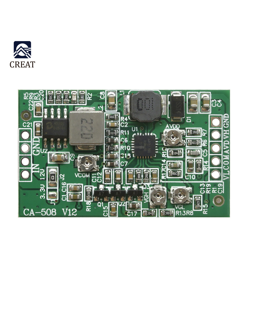 Ca-508 Ca-408 4 Channel Adjustable Booster Board Module Lcd Screen Tcon Board Tft Backlight Driver Step Up Tcon Board front-2
