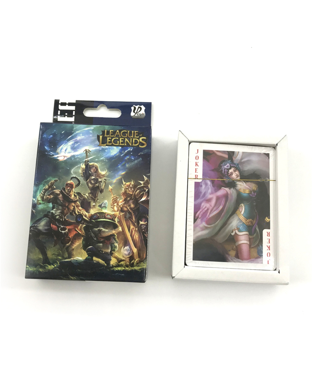54 Sheets/Set Cartoon Lol League Of Legends Poker Cards Comics Character Collection Playing Cards Toy front-1