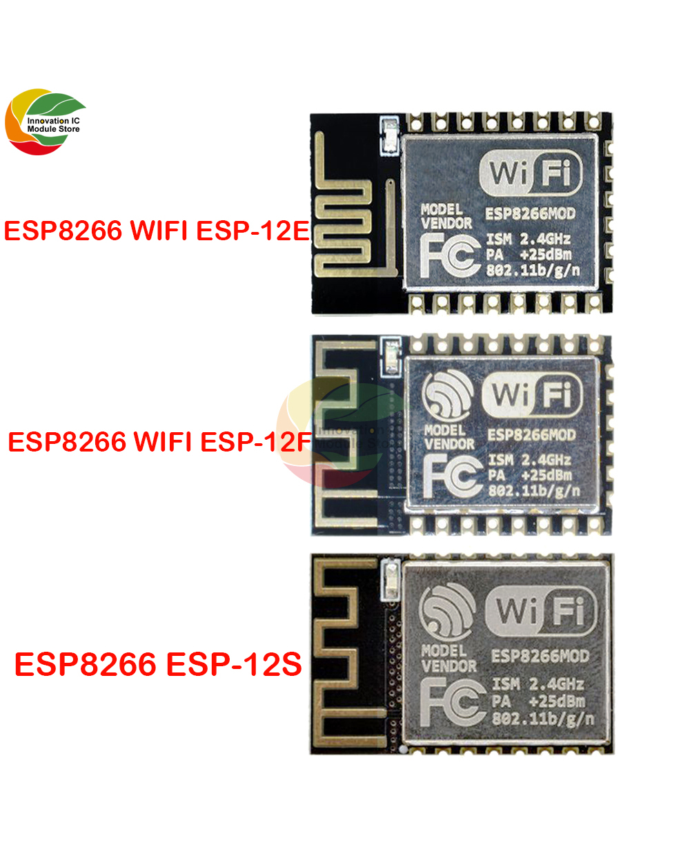 Esp8266 Esp-12S Module Esp8266 Wifi Module Esp-12Esp8266 Wifi Module Esp-12 Remote Serial Port Wifi Wireless Control Mo front-0