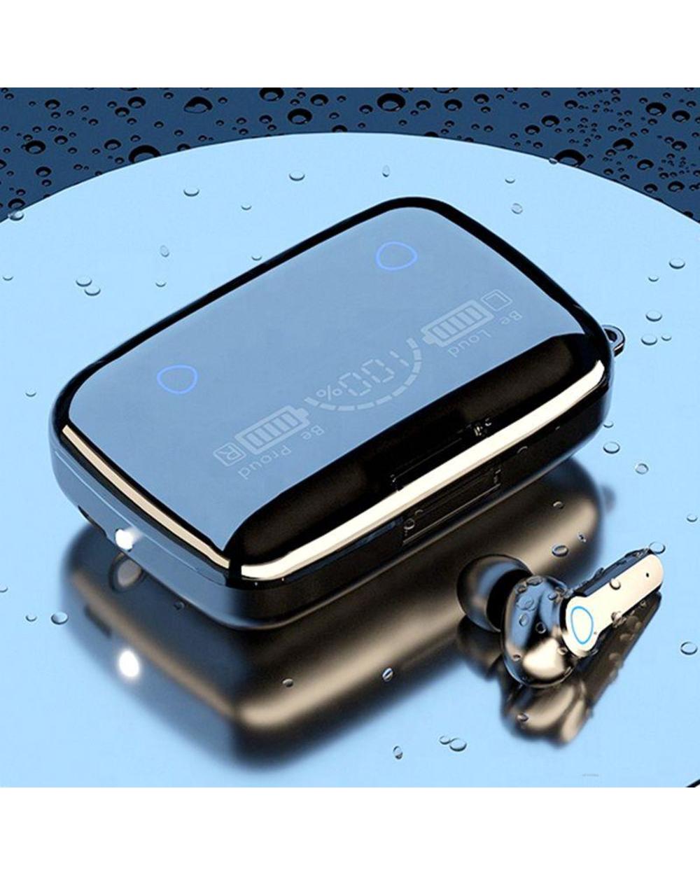 New M19 Tws Wireless Earphones Bluetooth 5.1 Headset In Ear Binaural Hifi Mini Waterproof Sports Music Earbuds With Cha front-5