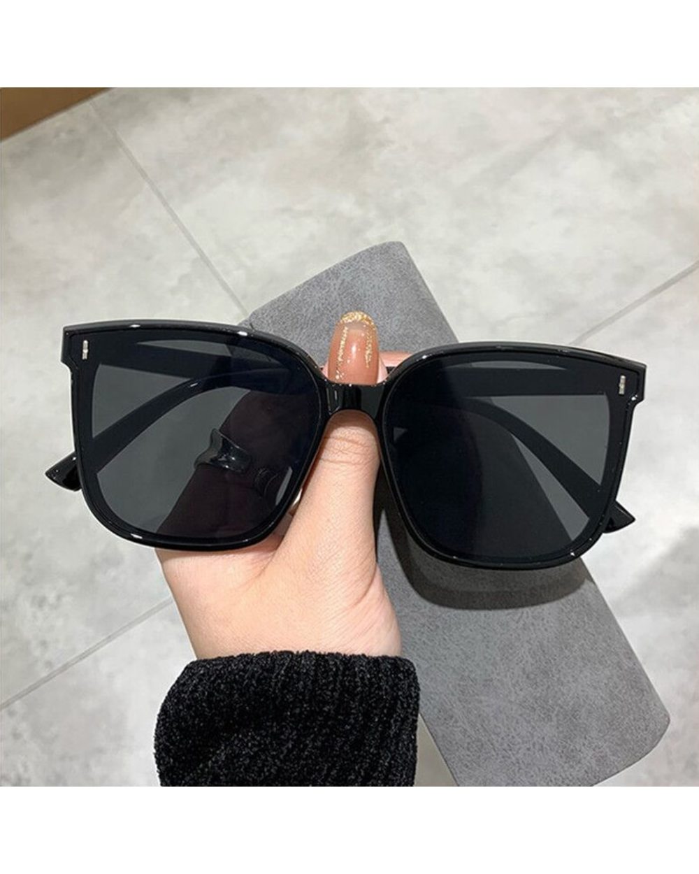New Women Designer Sunglasses Luxury Cat Eye Sun Glasses Female Classic Vintage Glasses Uv400 Outdoor Eyewear Oculos De front-2