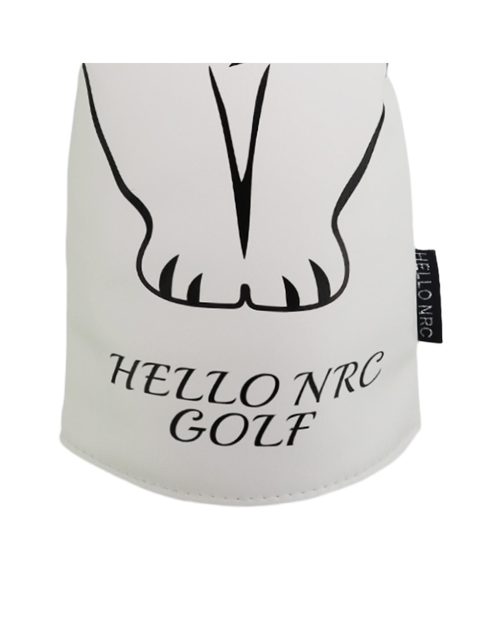 Cute Cat Ragdoll Club Head Cover for Driver Fairway Hybrid Putter PU Leather Protector Wood Covers Waterproof front-4