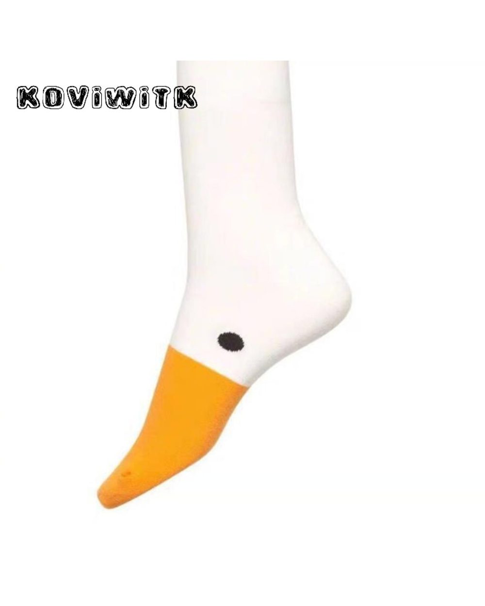 Funny Cotton Duck Socks front-1