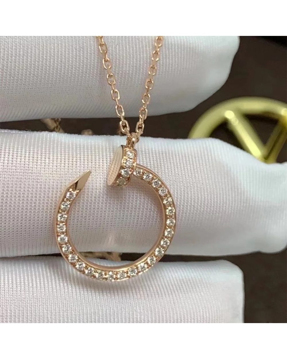 100% Sterling Silver Necklace Superior Quality With Packing Box front-0