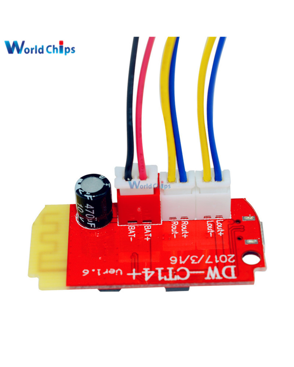 Dc 3.7V 5V 3W Digital Audio Amplifier Board Double Dual Plate Diy Bluetooth Speaker Modification Sound Music Module Mic front-2