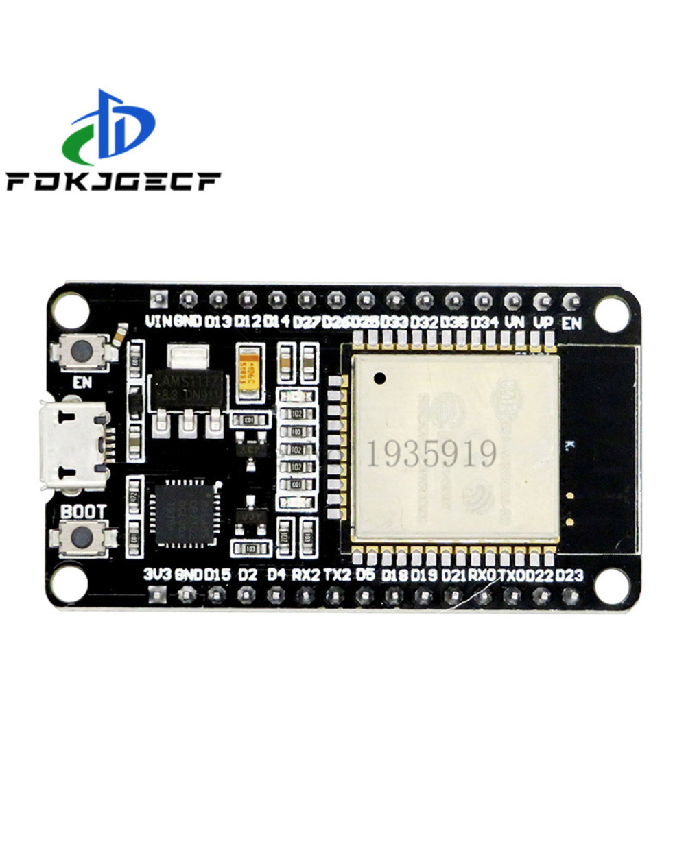 10Pcs Esp32 Development Board Wifi+Bluetooth Ultra-Low Power Consumption Dual Core Esp-32 Esp-32S Similar Esp8266 Board front-0
