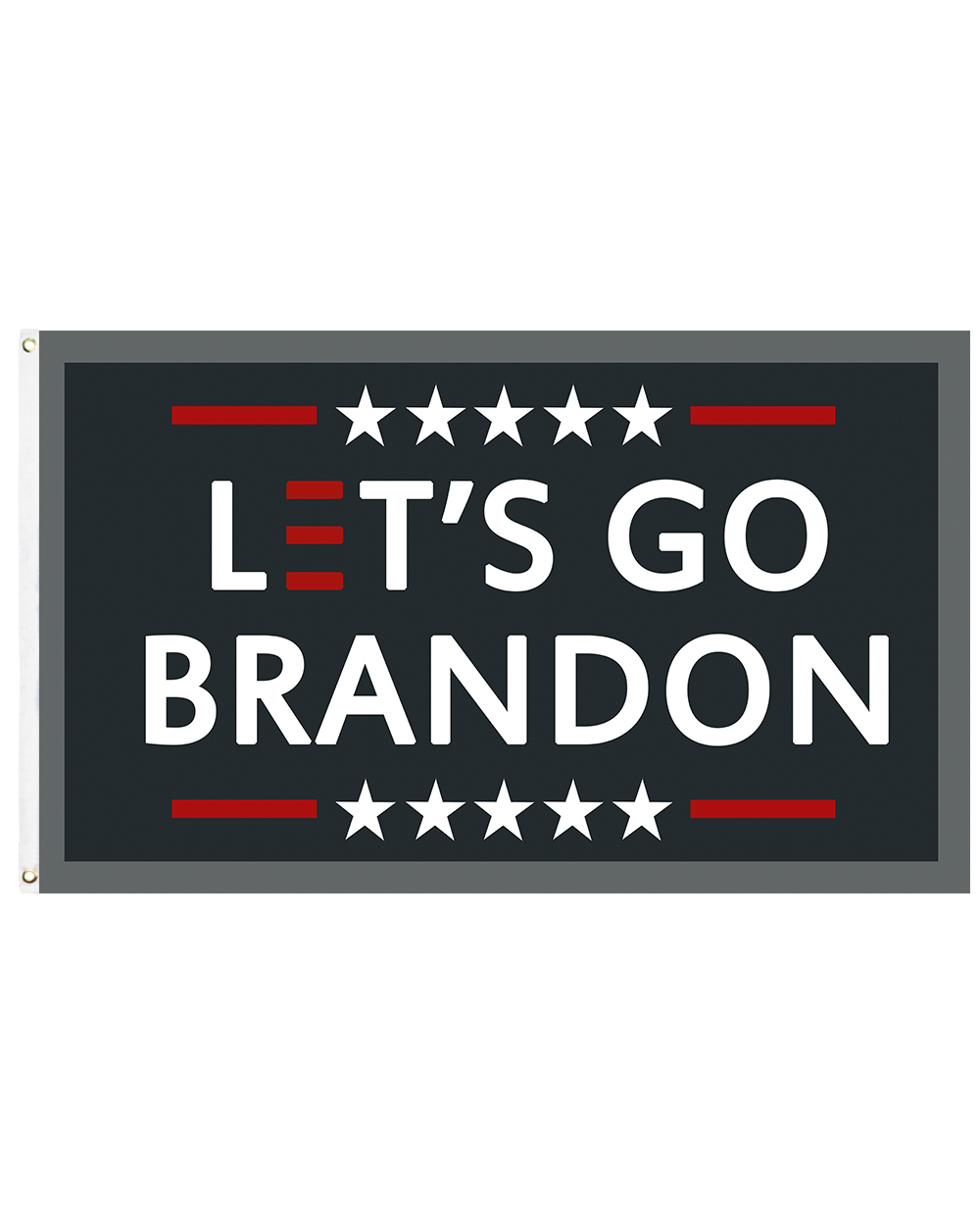 Let's Go Brandon Flag FJB Flag Outdoor Decorate Banner front-3