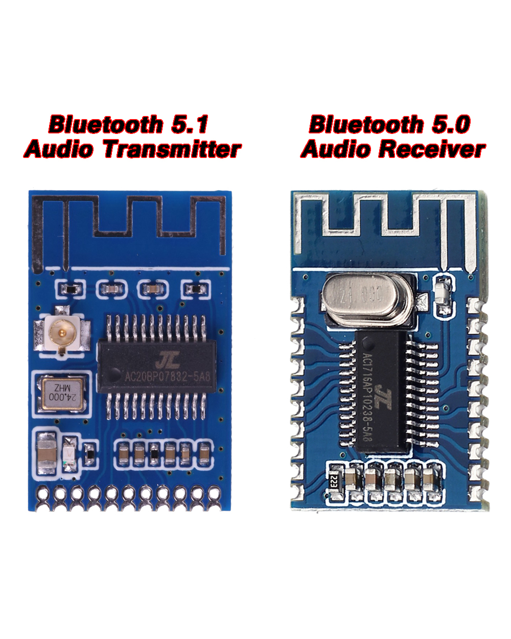Wireless Bluetooth 5.1/ 5.0 Audio Transmitter And Receiver Board Audio Lossless Decoder Transceiver Diy Speaker Headpho front-0