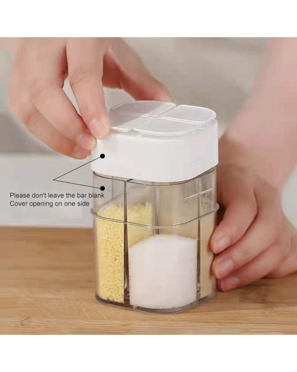 Spice Jar Salt And Pepper Shakers Spice Container Set