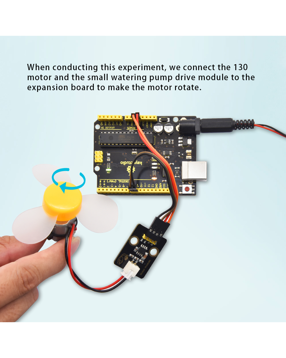 130 Small Motor Mini Dc Motor Micro Dc 5V Motor With Cable Ph2.0 Connector For Arduino Microbit Robot Diy Toys Smart front-5