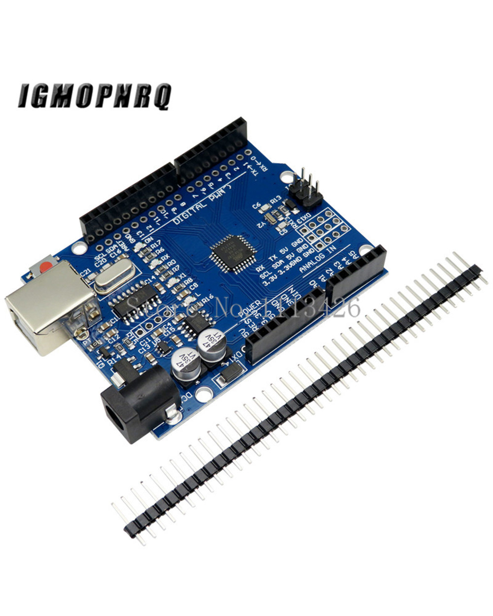 Uno R3 Official Atmega16u2+Mega328p Chip For Arduino Uno R3 Development Board + Usb Cable front-3