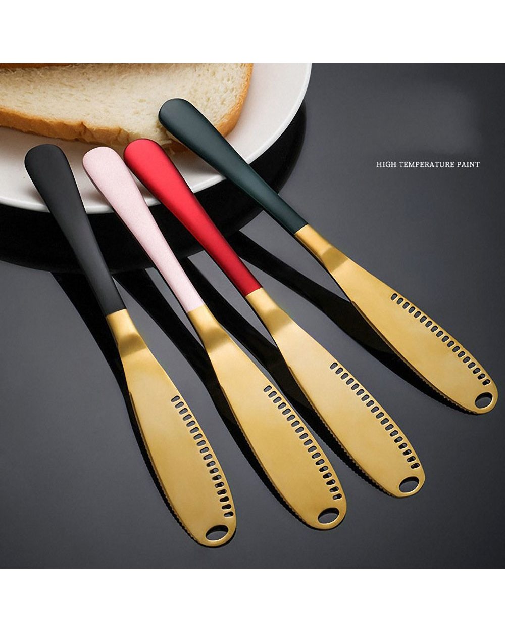 Stainless Steel Butter Knife with Hole