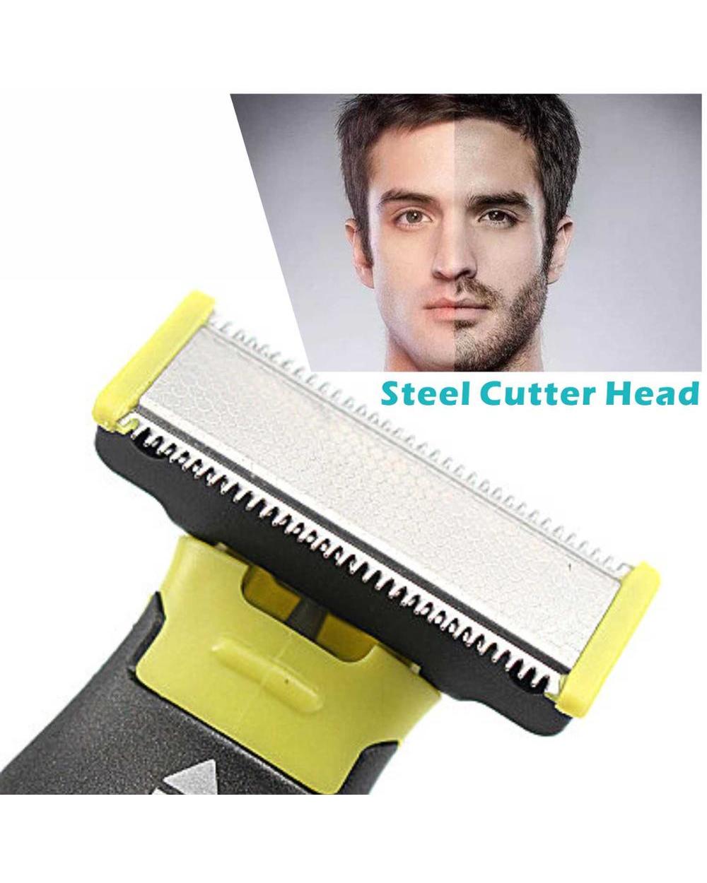 Mlg Usb Rechargeable Waterproof Washable Rechargeable Electric Shaver Beard Razor Body Trimmer Men Shaving Machine Hair front-4