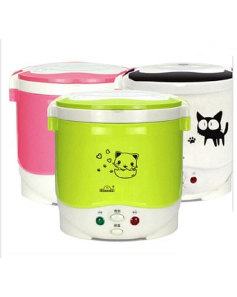 1L Electric Mini Rice Cooker Multicookers Portable Rice Cooker Used In House 220V Or Car 12V Truck 24V Multicookings front-0