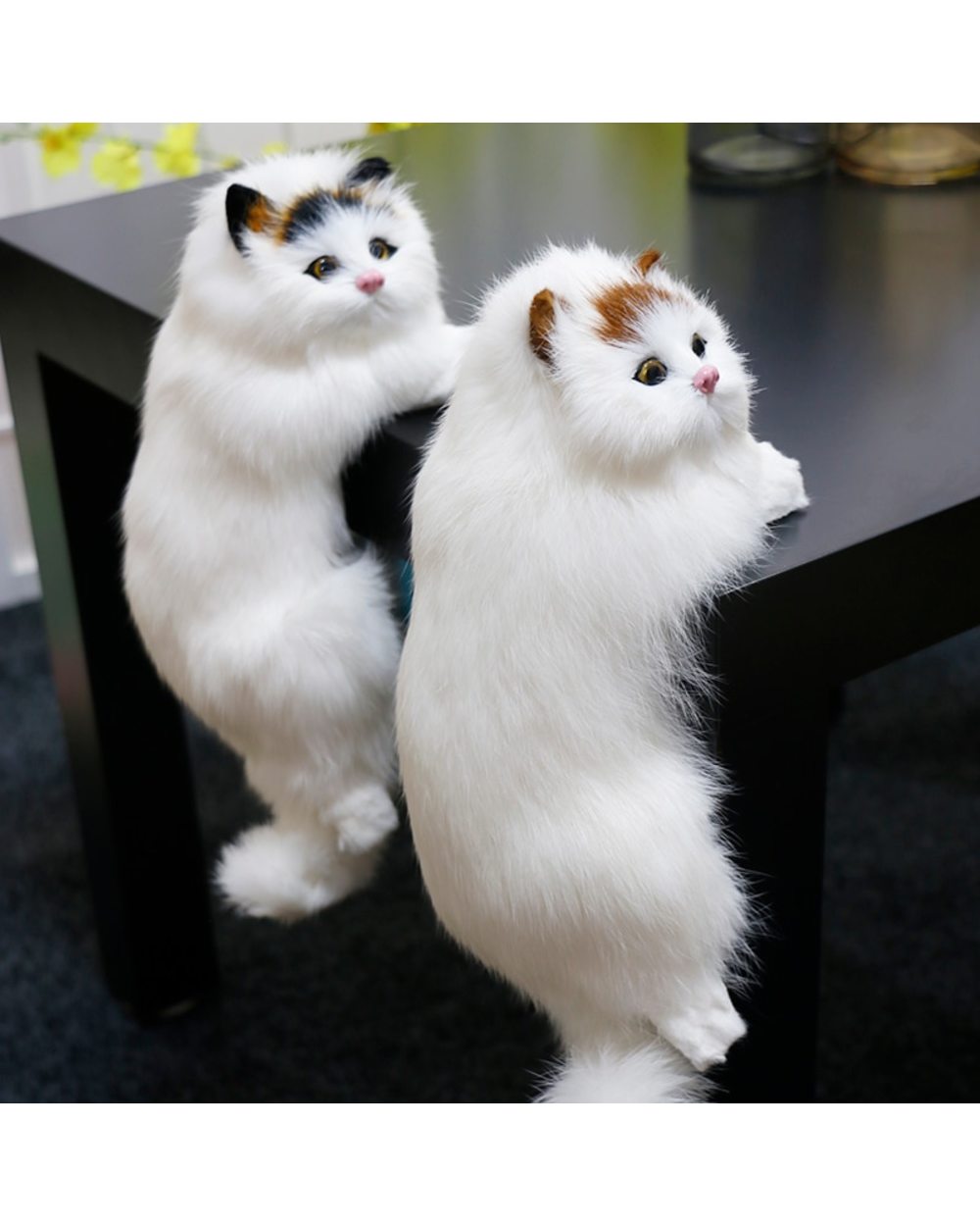 Ragdoll Cat Doll Animal Figurines Home TV Decoration Cute Kitten Model Soft Toy Child Gift front-4