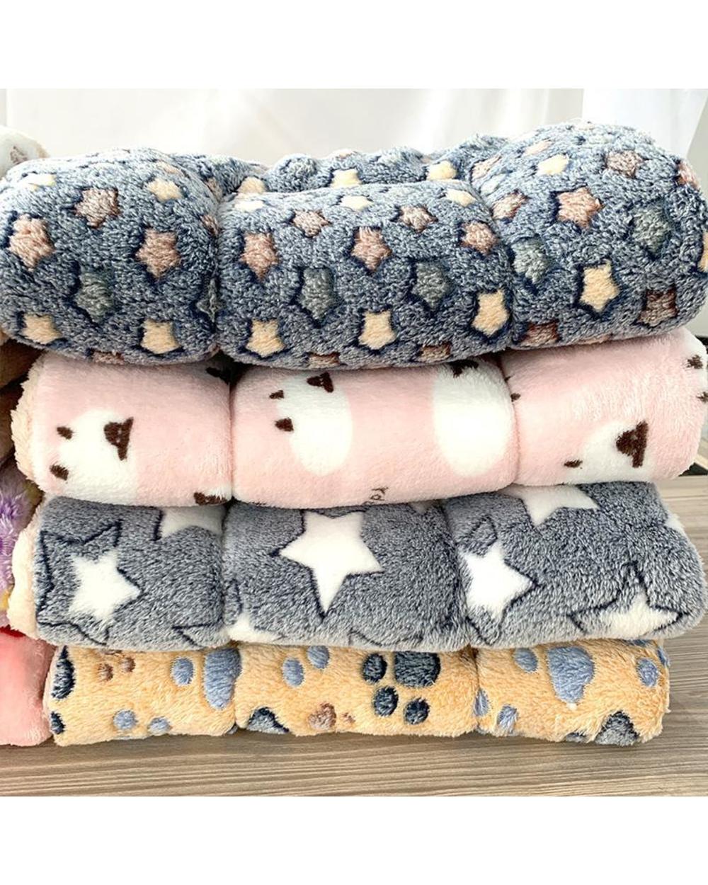 Pet Dog Mats Dog Beds Thick Blankets for Pets In Winter cartoon for Pets Warm Sleeping Mats for Dogs with Cotton Quilts front-0