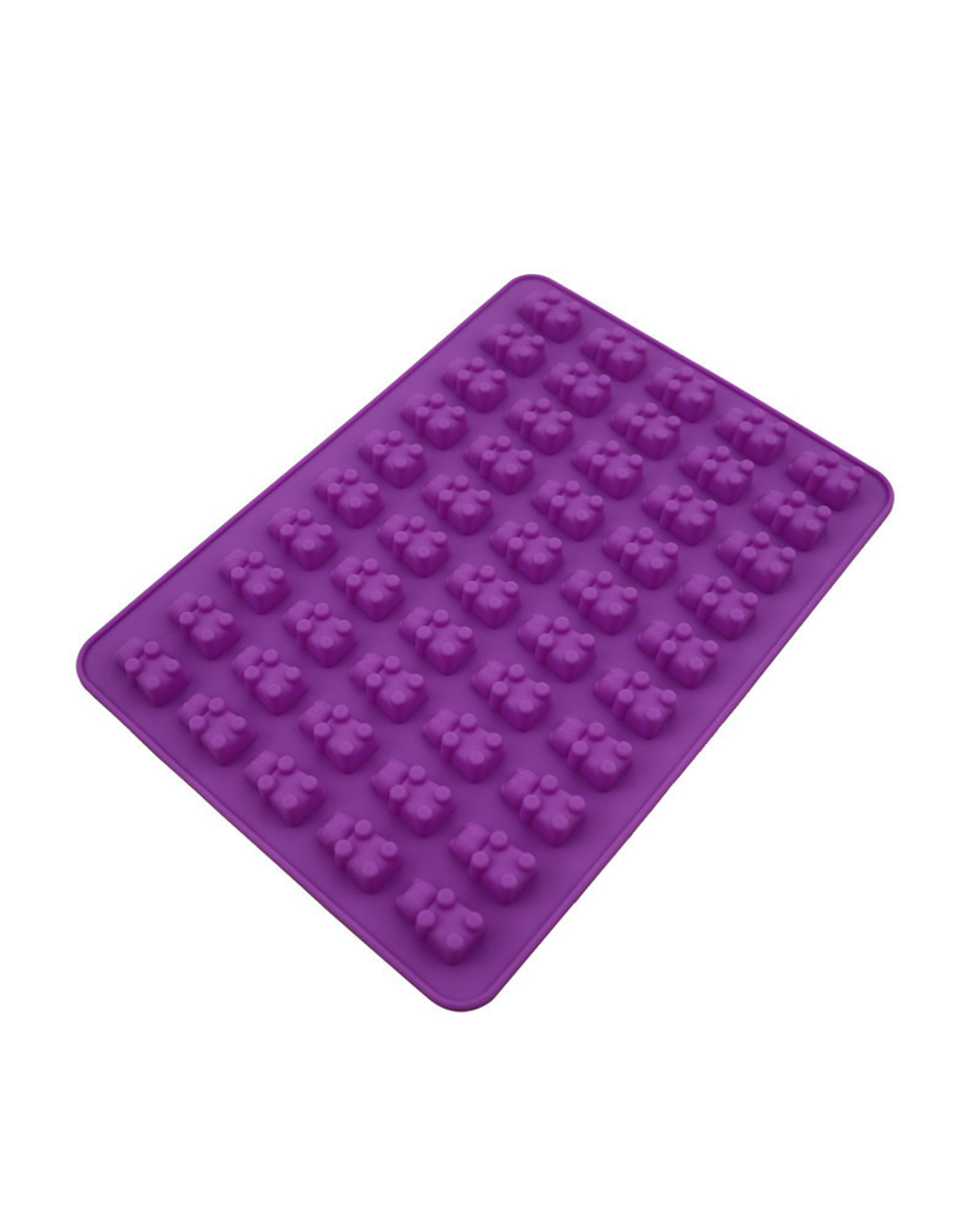 Silicone Forms Silicone Mold Gummy Bear Shape Bear Mould Jelly Bear Cake Candy Trays With Dropper Rubber Chocolate Maker front-1
